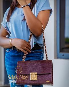 Bolso de Hombro ESURU con Estampado Animal, Piel Sintética, Tamaño Mediano, con Cierre de Seguridad para Mujer - Product Image 4