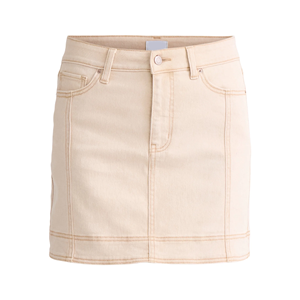 Mini jupes en jean délavé pour femmes de couleur unie élégantes jupes en jean de grande taille à la mode jupes de qualité supérieure pour les femmes vente en gros - Product Image 1