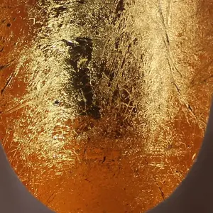 Support de photophore en tôle en forme d'oeuf pour le salon Support de photophore en métal décoratif doré brillant pour le dessus de table et la chambre à coucher - Product Image 3