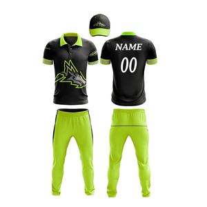 กางเกงเครื่องแบบคริกเก็ตและเสื้อเจอร์ซีย์,น้ำหนักเบาใส่สบายพิมพ์โลโก้และตัวเลขชุดคริกเก็ต