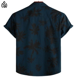 ชุดสูทชายหาดพิมพ์ลายของผู้ชายเสื้อพิมพ์ลายฮาวายทรงหลวมสำหรับฤดูร้อน - Product Image 2