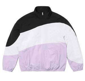 Vente en gros de veste coupe-vent en nylon 100% polyester de couleur imprimée personnalisée doublure en maille imperméable veste d'été respirante de grande taille - Product Image 5