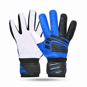 Gants de gardien de but de football antidérapants avec dos gaufré, respirants, pour l'entraînement, gants de gardien de but durables en latex - Product Image 4