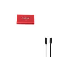 Disk USB 3.0 Panas 60TB Penyimpanan Data Gaming Tipe-C Slim SSD Mini Grosir Hard Drive Eksternal Portabel