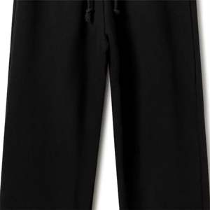 Custom Logo Waistband Fleece <b>Warm</b> Loose Sweatpants Straight Wide Leg Outdoor Casual Sweatpants - Product Image 5