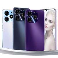 Téléphones portables originaux 7.3 pouces 20 Pro 16 Go + 1 To 5G, téléphone mobile 7800 mAh, double carte SIM, téléphone Tecno Beauty
