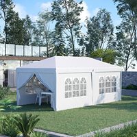Grande tente de réception 10x20 Gazebo Tente 3x6 Tente de mariage à baldaquin pliante pour vente en gros