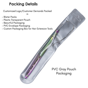 ชุดเครื่องมือต่อผมลูกปัดชุดเครื่องมือต่อผมแบบทำมือและแบบห่วงสแตนเลส - Product Image 5