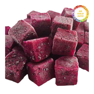 Fruta del Dragón Congelada LQF, Pulpa Roja, Envasado al Vacío a Granel, Servicio OEM - Product Image 1