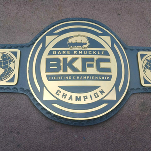 เข็มขัดหนังแท้รุ่นเฮฟวีเวต4มม. เข็มขัดรางวัลแบบดั้งเดิมสำหรับการแข่งขันศิลปะการต่อสู้ - Product Image 1