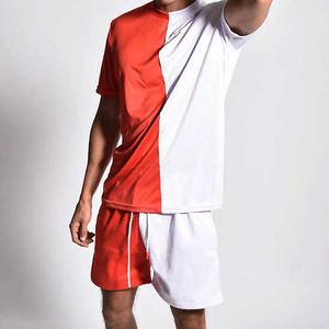 Ensemble short t-shirt personnalisé Survêtement Vêtements d'été Pièce 2 t Ensemble chemise et short pour hommes - Product Image 5