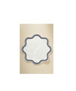 Napperon en lin à carreaux de style ferme rustique avec design en mélange de coton fait main pour décor de table à manger de cuisine - Product Image 2