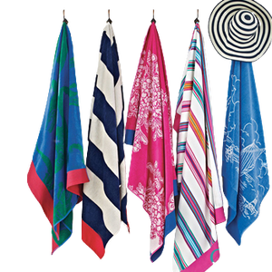 Toalla de playa con estampado reactivo para exteriores, productos de algodón puro 100%, absorción de agua - Product Image 6