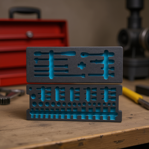 Hazet 2-Component Soft Foam Insert for 163-401 <b>Tool</b> <b>Cases</b> Accessory - Product Image 3