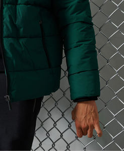 Chaqueta Acolchada Personalizada para Hombre con Logotipo, al por Mayor, para Uso en Exteriores, Impermeable, de Poliéster, Chaqueta Acolchada Impermeable para Hombre para Uso en Exteriores - Product Image 5