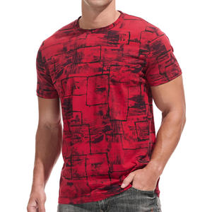 Camiseta de algodón 100% para hombre, camiseta de sublimación para hombre de fabricación duradera de tela suave y cómoda de ajuste holgado a la moda - Product Image 1