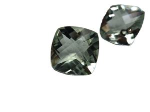 เบาะรองนั่งอเมทิสต์สีเขียวธรรมชาติคุณภาพสูงทำด้วยมือตัดเหลี่ยมเพชรพลอยอัญมณีหลวมสำหรับใช้ทำเครื่องประดับทำ100% - Product Image 2