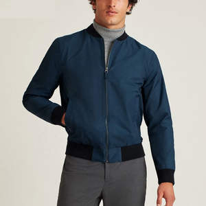 Veste bomber pour homme de haute qualité, style streetwear, fermeture éclair, vêtements d'hiver, coupe classique, vestes bomber pour homme - Product Image 1