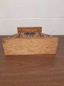 Reloj de pared de madera redondo Vintage silencioso con pantalla de aguja 3D Característica de lectura fácil para sala de estar Sólido sin marco United - Product Image 2