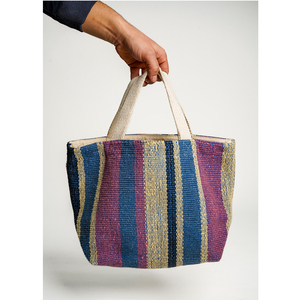Bolso de algodón hecho a mano de alta calidad Bolso moderno para ir de compras - Product Image 3