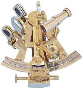 Adiba – Sextant 5 pouces en laiton avec boîtier en bois dur avec boîte en bois pour bateau marin, accessoires pour magasins - Product Image 4