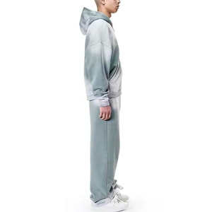 ชุดวอร์มผ้าซักแบบกรดสำหรับผู้ชายชุดกันหนาวระบายอากาศได้น้ำหนักเบาชุดวอร์มสำหรับผู้ชายผู้หญิง - Product Image 3