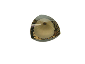 Piedras Preciosas PDM, Cuarzo Ahumado 100% Natural de Primera Calidad, Corte Trillón Cóncavo, para Anillos, Colgantes y Joyería - Product Image 3