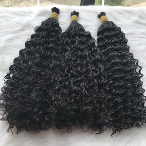 Vente en gros Extensions de cheveux Remy vierges sans trame alignées sur les cuticules complètes, Cheveux humains birmans en vrac non traités - Product Image 1