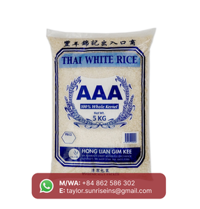 Manufacturer Direct 1-50kg Packaged Long Grain White <b>Rice</b> 5% Broken Vietnamese Aromatic Hard Texture in PP/PE PA BOPP <b>Bags</b> - Product Image 4