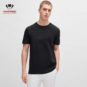 Camiseta transpirable del fabricante para correr para hombre, camisetas 100% de algodón y poliéster, cómodas para entrenamiento - Product Image 1