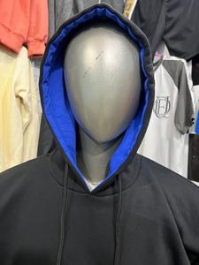 En stock, sweat-shirts personnalisés pour hommes en tissu jersey uni, ensemble de survêtement avec logo imprimé, hiver, qualité supérieure - Product Image 4