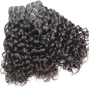 Tissage Invisible de cheveux humains, vente en gros, trame de Machine, Extension de cheveux humains, vison naturel brut vierge, cuticule brésilienne alignée, paquets de cheveux - Product Image 3