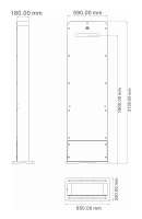 Sistema de Control de Acceso de Seguridad RFID UHF para Bibliotecas con Protocolo ISO 18000-6C, Frecuencia 860-960 MHz