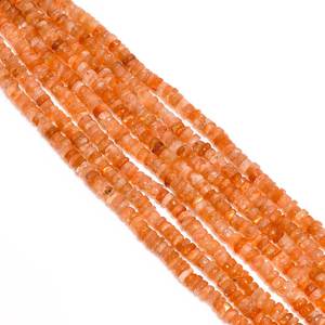 Pierre de soleil Heishi perles lisses pierres précieuses naturelles disque entretoise Rondelle pour la fabrication de bijoux bricolage artisanat fournitures - Product Image 5