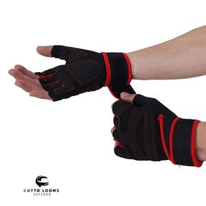 Alta demanda guantes de levantamiento de pesas de cuero personalizados Premium OEM entrenamiento ropa deportiva ODM fábrica fabricante global - Product Image 1