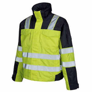OEM Wholesale Factory Directly Customizable Industrial Hi Vis <b>Reflective</b> Safety Waterproof Safety <b>Jackets</b> for <b>Men</b> - Product Image 2