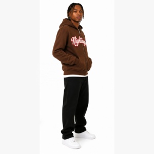 Sudadera con capucha personalizada con estampado en relieve, diseño más reciente 2026, sudadera con capucha estampada personalizada, ropa exterior de forro polar con cremallera completa, sudadera con capucha de peso pesado, ¡la más vendida! - Product Image 6