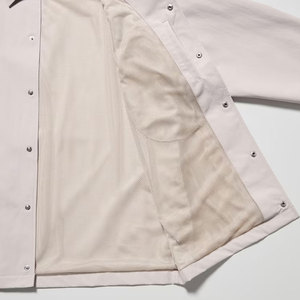 เสื้อแจ็คเก็ตโค้ชของผู้ชายน้ำหนักเบาผ้าแคนวาสป้องกันรอยยับ - Product Image 5