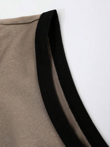 Débardeur Homme Personnalisé à Prix Usine, Logo Personnalisé, Coupe Musclée Décontractée, Coton/Bambou, Sans Manches, Respirant, Séchage Rapide, Pour Entraînement et Gym, Uni - Product Image 4