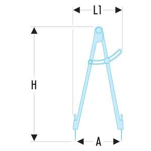 Facom Stylo de gravure manuel à pointe circulaire 1/4'' - Product Image 2