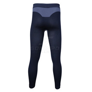 Leggings de Compresión Largos para Hombre SONISPO, Color Sólido, Cintura Elástica, Pantalones Deportivos de Spandex y Nailon - Product Image 2