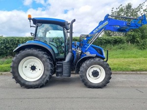 รถแทรคเตอร์ T6.145มือสองพร้อมรถตักดิน - Product Image 5