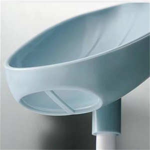 Juego de Tres Piezas de Jabonera de Plástico Adhesiva para Montar en la Pared, Moderna, Multifuncional, para Baño, Bandeja para Mantener el Jabón Seco - Product Image 6