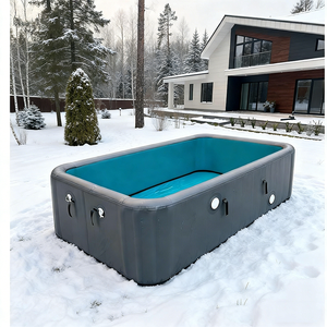<span class=keywords><strong>Piscine</strong></span> gonflable portable personnalisable en Drop Stitch, diamètre 4m <span class=keywords><strong>5m</strong></span>, <span class=keywords><strong>piscine</strong></span> hors sol robuste pour la famille et le jardin - Product Image 2