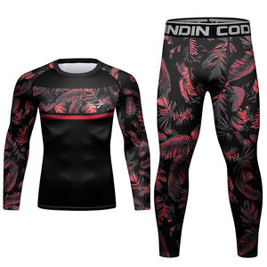 Custom Full Sublimation Printed UV Protection Compression Shirts Surfing Bjj Mma Rash Guard <b>Kids</b> Jiu Jitsu Rash Vest for Adults - Product Image 6