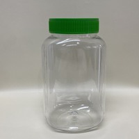 Pots en plastique PET de grande taille 800ml de logo personnalisé de haute qualité avec couvercles pour la nourriture, fabricant de collations du Vietnam