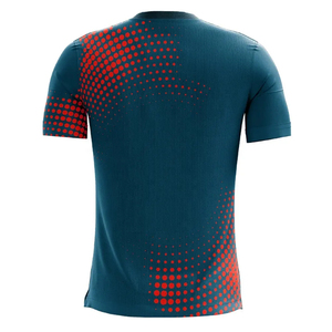 Camiseta de fútbol de poliéster transpirable para hombre, camiseta de equipo de club con impresión por sublimación personalizada - Product Image 6