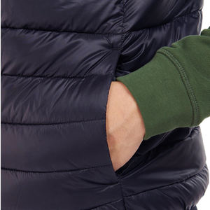 Gilet matelassé grande taille coupe ajustée pour l'hiver, chaud, épais et élastique, avec bras entier, sans manches, gilet matelassé - Product Image 3
