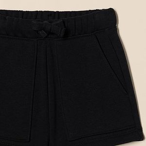 Ropa de Color negro liso para niños y niñas, ropa de Yoga atlética corta para el sudor, traje de baño de playa, ropa para niñas y niños, pantalones cortos transpirables para interiores - Product Image 2