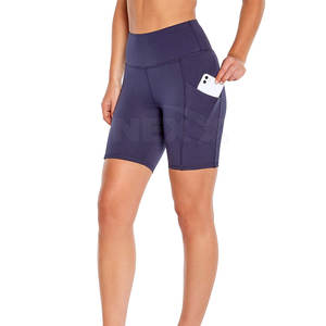 Shorts de yoga pour femmes Shorts pour femmes Offre Spéciale Shorts pour femmes confortables avec poche pour téléphone Shorts de yoga pour les femmes Gym Wear - Product Image 3